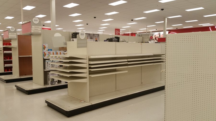 Empty shelves, sad customers as Mondawmin Target preps to close