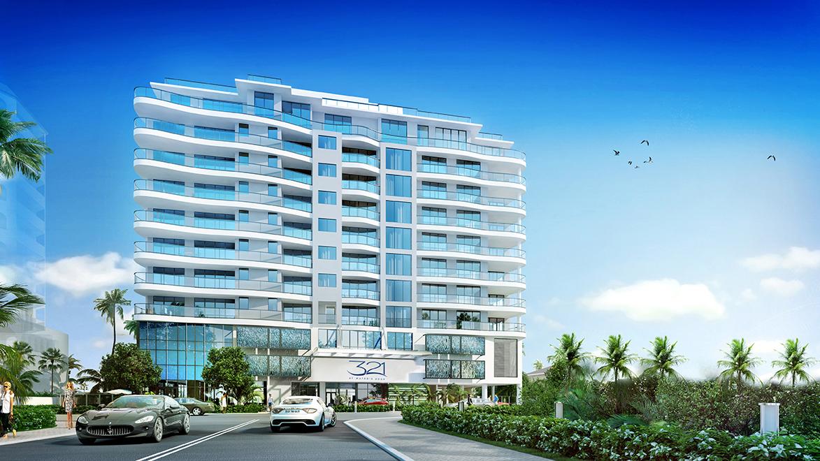 321 at Water's Edge condo by SobelCo breaks ground in Fort Lauderdale