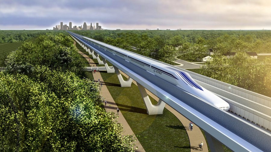 Developer of proposed magnetic levitation high speed train in