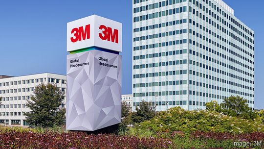 3M Co. headquarters sign