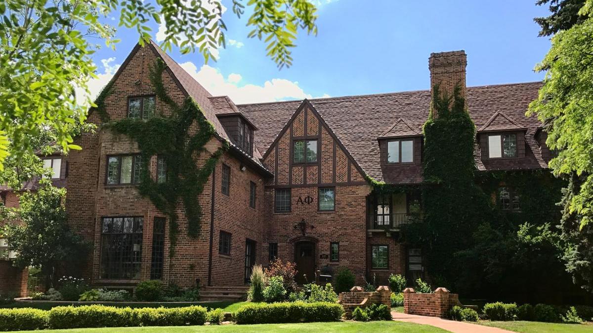 A Colorado university's sorority houses are the highest valued in the