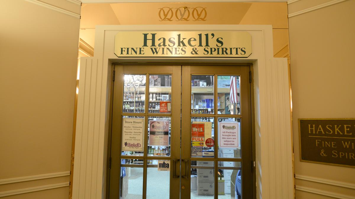 How to get to Haskell's wine shop in downtown Minneapolis through the