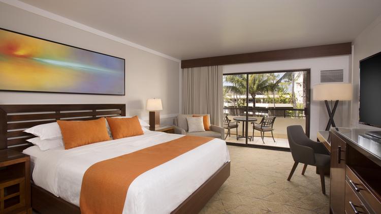 New Guestrooms Restaurant At Sheraton Maui Following 26 5 Million A Rendering Of Newly Renovated Guest Room At The Sheraton Maui Resort