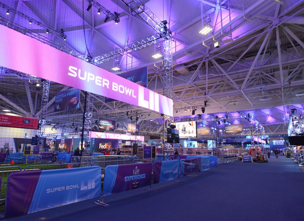 Super Bowl Experience opens at convention center