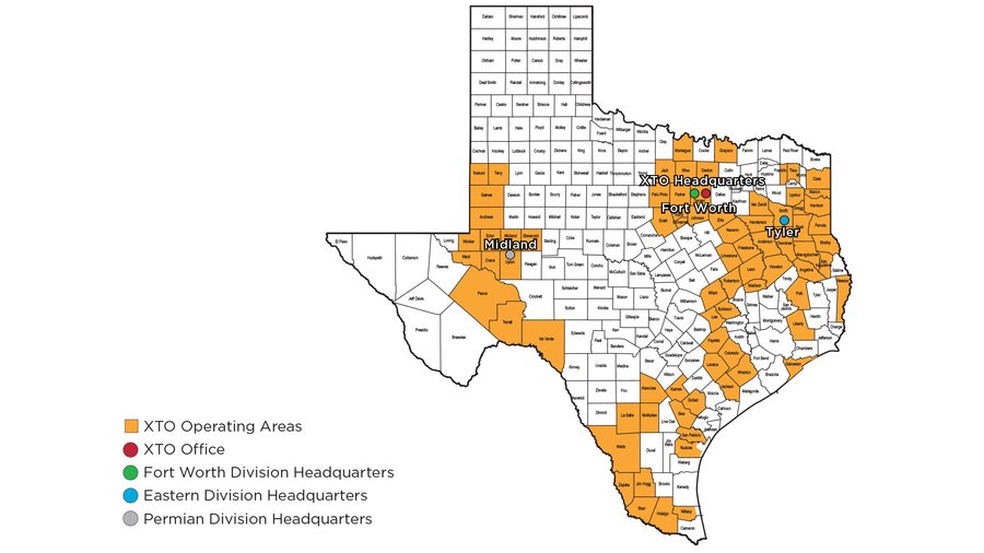 Exxon Mobil subsidiary XTO Energy to expand La Salle County drilling operations Houston