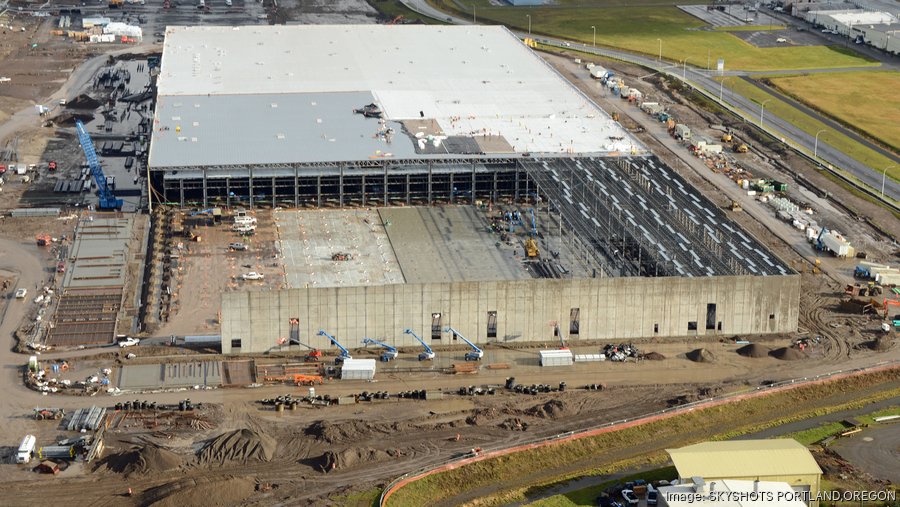three new distribution warehouses are going up fast in