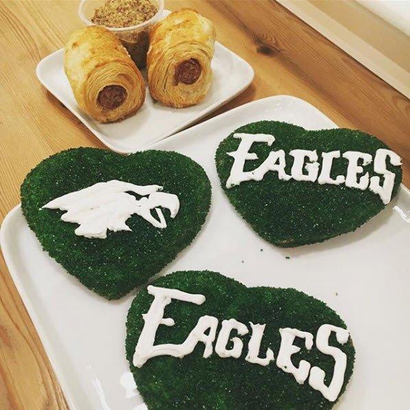 philadelphia eagles cookies