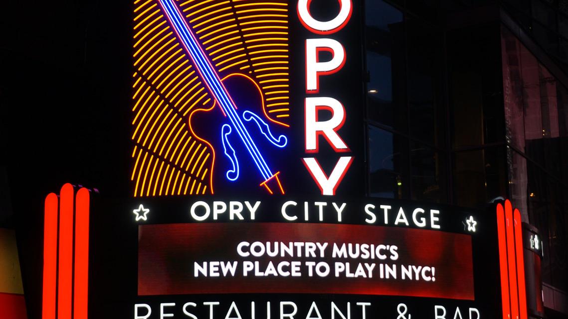 Four-Story Country Music Restaurant Opry City Stage Opens Tonight in Times  Square - Eater NY