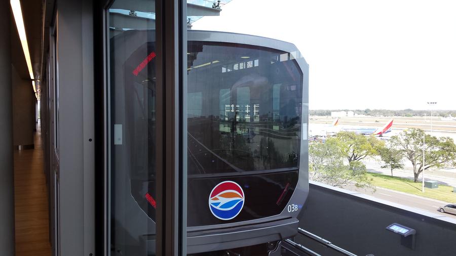 Top Connect Train Tampa International unveils new SkyConnect trains and rental car center ...