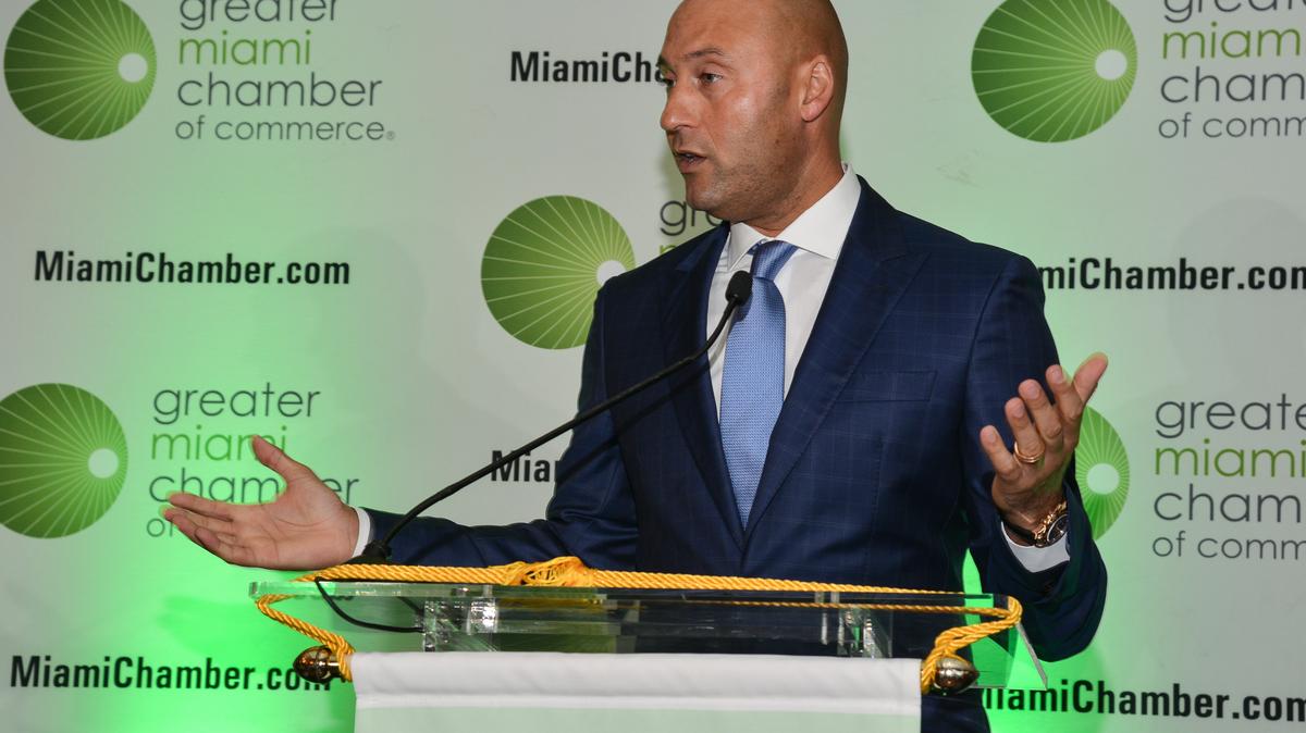 Creating History Alongside Derek Jeter, Widely-Touted Miami Marlins Star  Joins 'Mamba Forever' Legacy - EssentiallySports