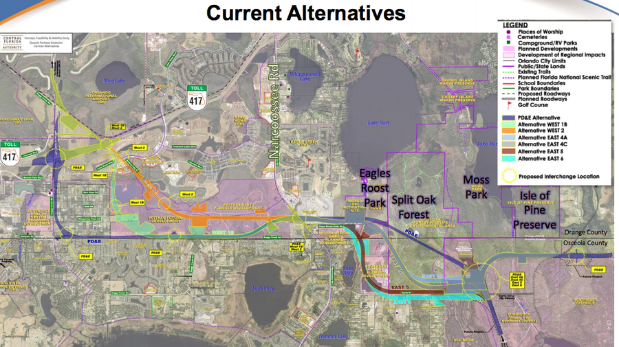 Central Florida Expressway Authority may build the Osceola Parkway ...