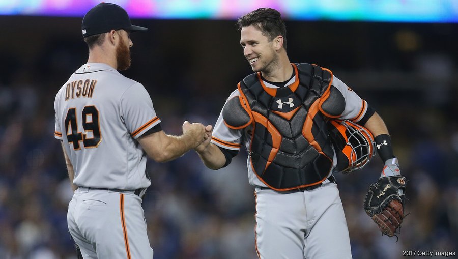 San Francisco Giants star Buster Posey, wife look to strike out