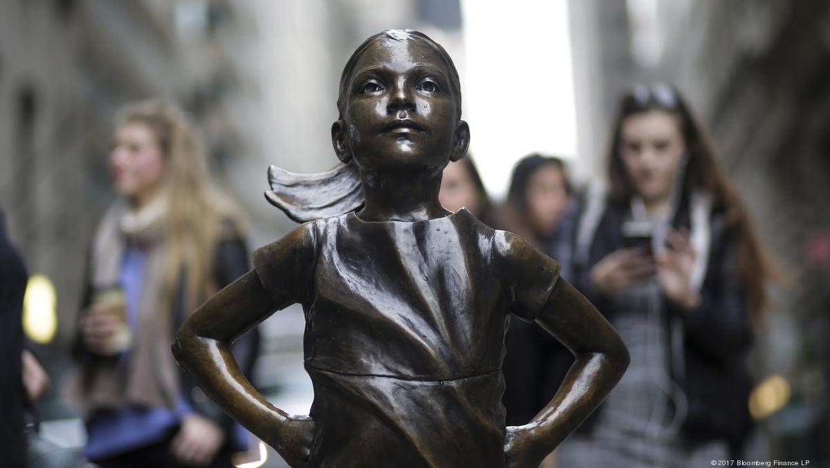 'Fearless Girl' statue from State Street Global Advisors getting a