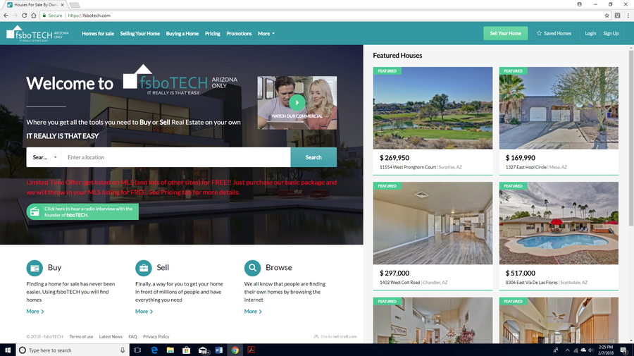 Scottsdale startup fsboTech helps homeowners sell without a Realtor