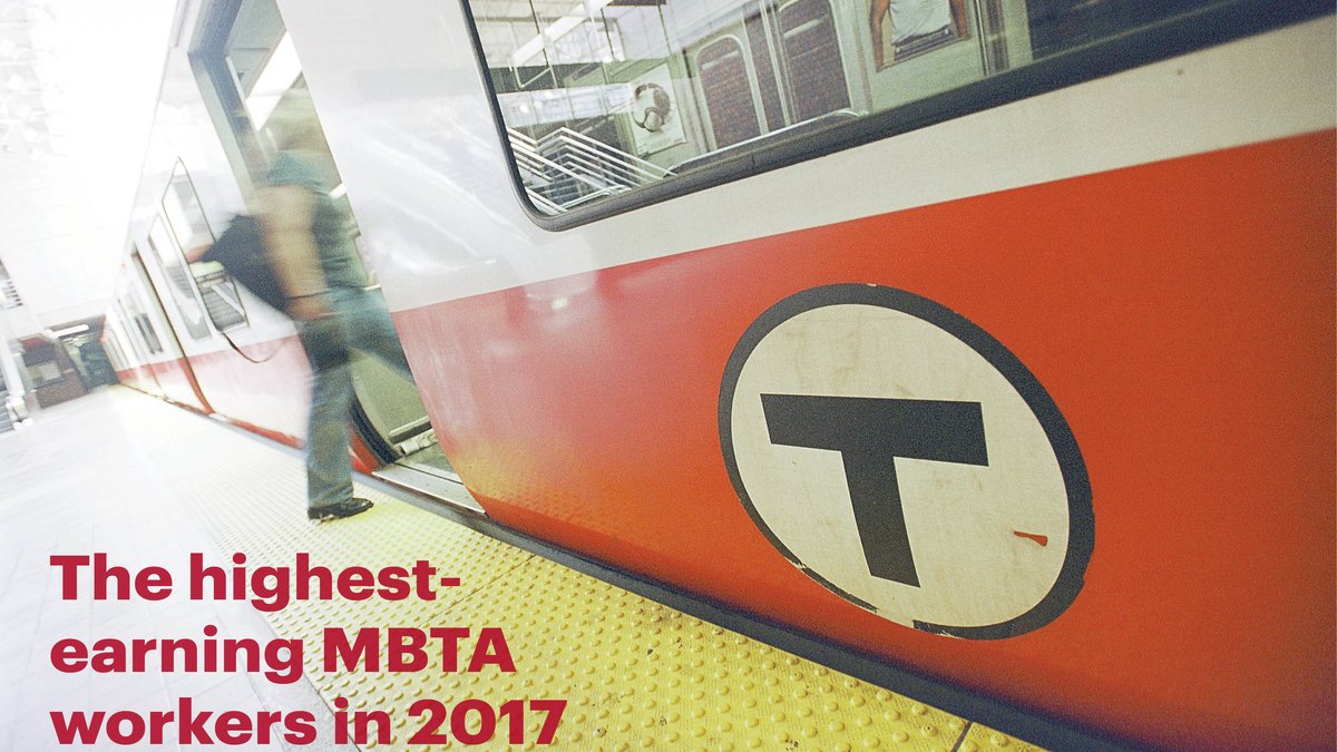 1 in 3 MBTA workers earned more than 100,000 in 2017 Boston Business