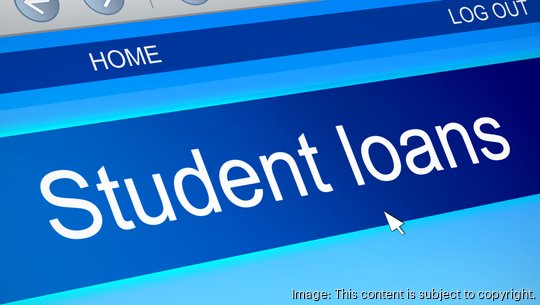 Student loans concept.