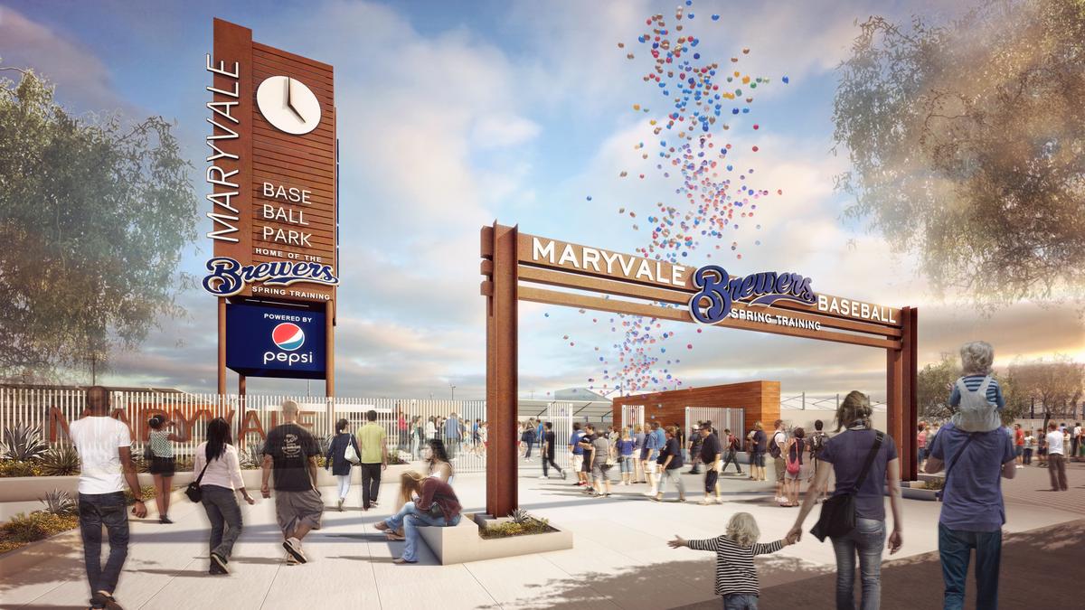 Brewers unveil new spring training facility in Maryvale