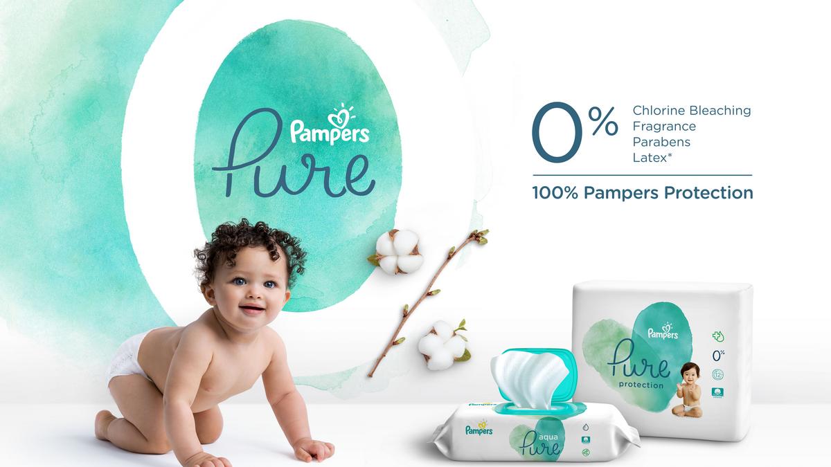 P&G to launch Pampers Pure Protection natural diapers, wipes