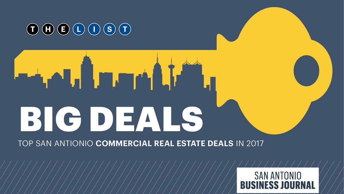 Top San Antonio real estate deals for 2017 San Antonio Business Journal