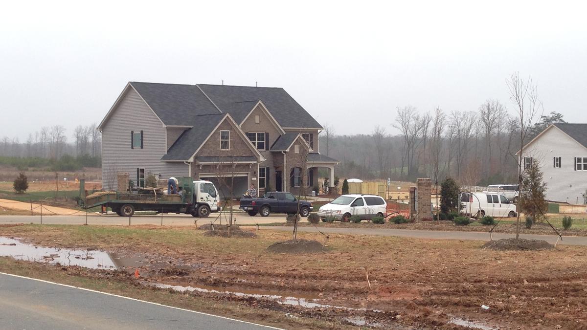 First Home At Caleb's Creek In Kernersville Nears Completion - Triad ...