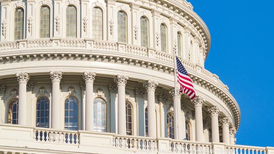 Dome of The United States Capitol Building.