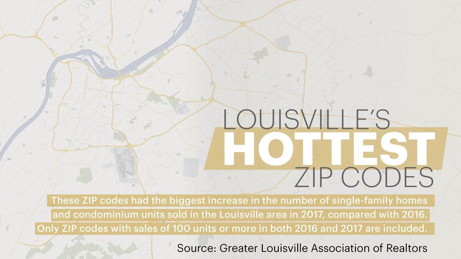 Louisville Area Zip Codes With The Fastest Growing Home Sales Louisville Business First 0977