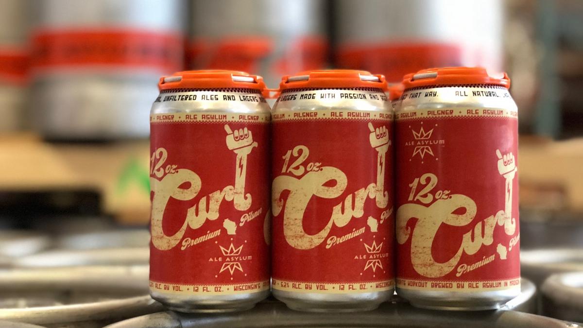 Ale Asylum launches 12 oz. Curl pilsner in cans Milwaukee Business