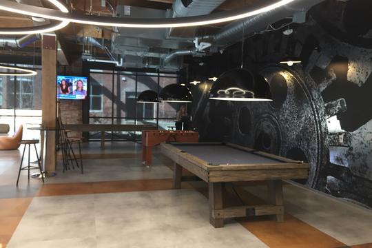 Accenture Buggyworks - game room