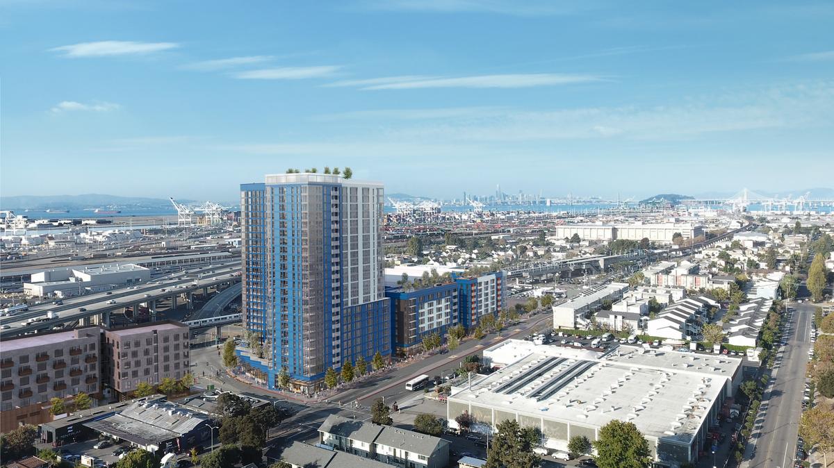 West Oakland proposal with 1,038 apartments and no parking sparks backlash San Francisco