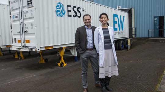 ESS Craig Evans and Dr Julia Song Founders 2018