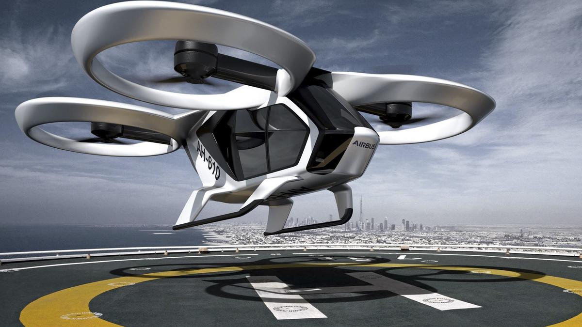 Flying store passenger drones