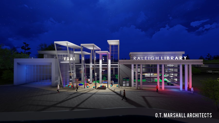 Raleigh Town Center to include land bridge, 20acres for private