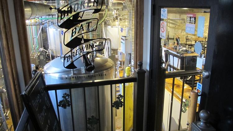 10 Weeks After Flood Broken Bat Brewing Reopens In 3rd Ward Broken Bat S Entrance Which Is On The Lower Level Of A Building Buffalo Street