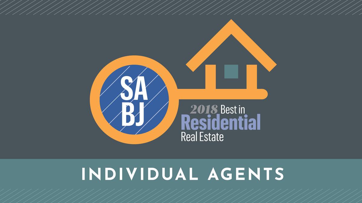 San Antonio Business Journal presents the top Real Estate Agents for