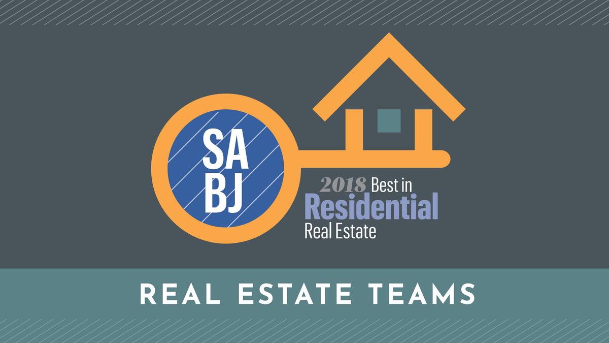 San Antonio Business Journal presents the top Real Estate Teams for the