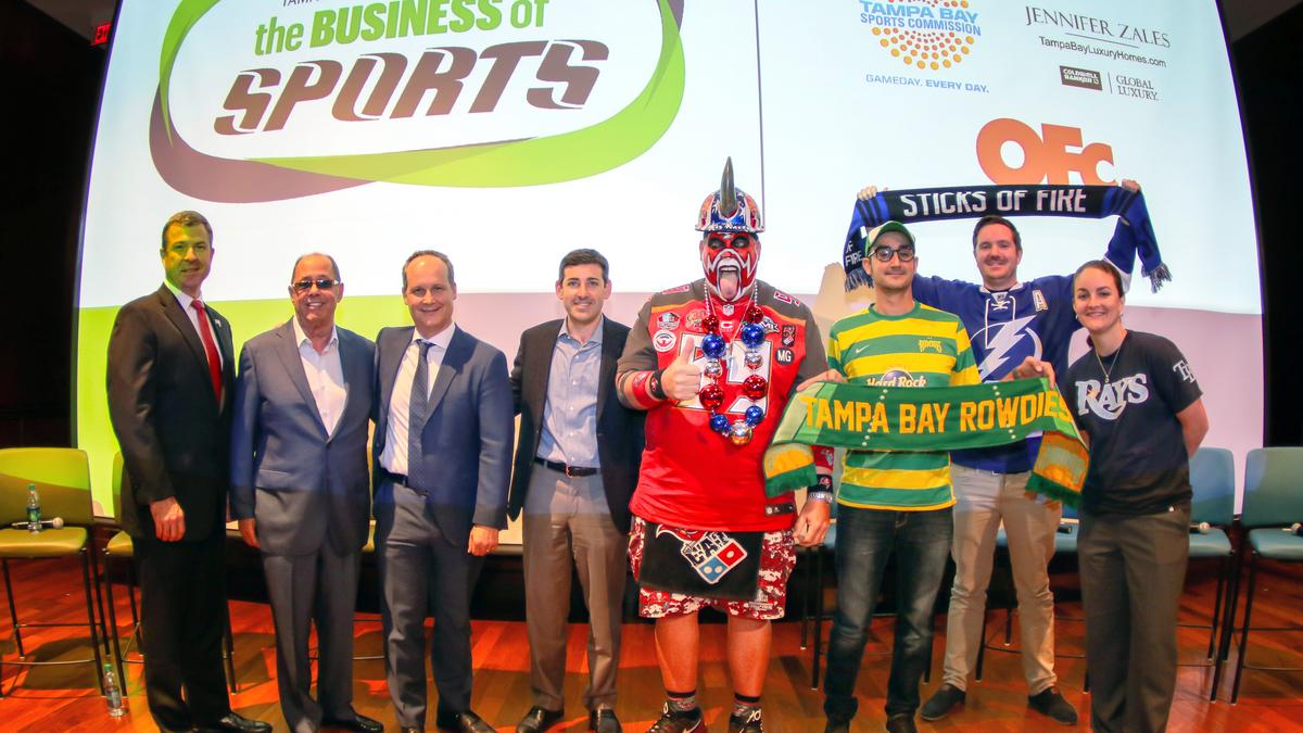 Rays, Lightning, Rowdies and Bucs executives to face off with 'super fans'  at Business of Sports - Tampa Bay Business Journal