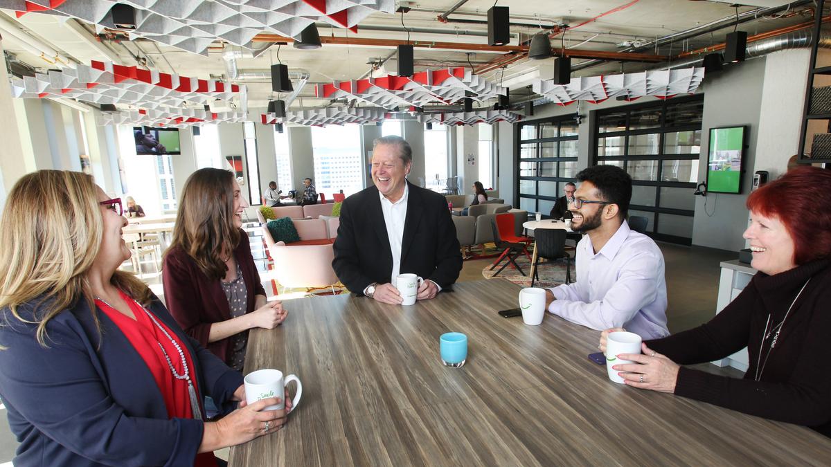 Delta Dental's new headquarters left cubicles and silos behind (Photos) Puget Sound Business