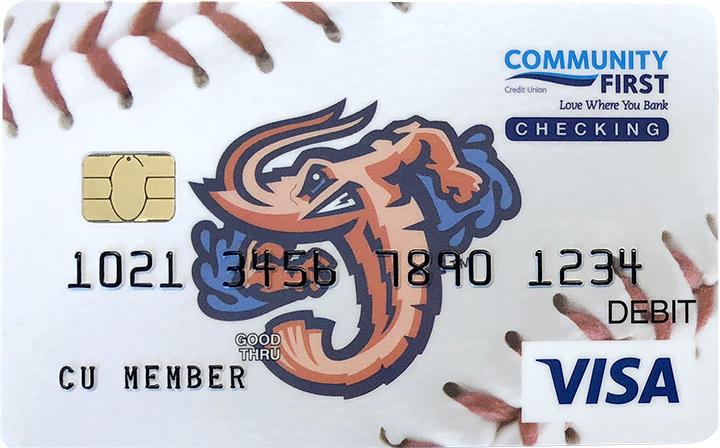 Community First Credit Union unveils Jumbo Shrimp Debit Card