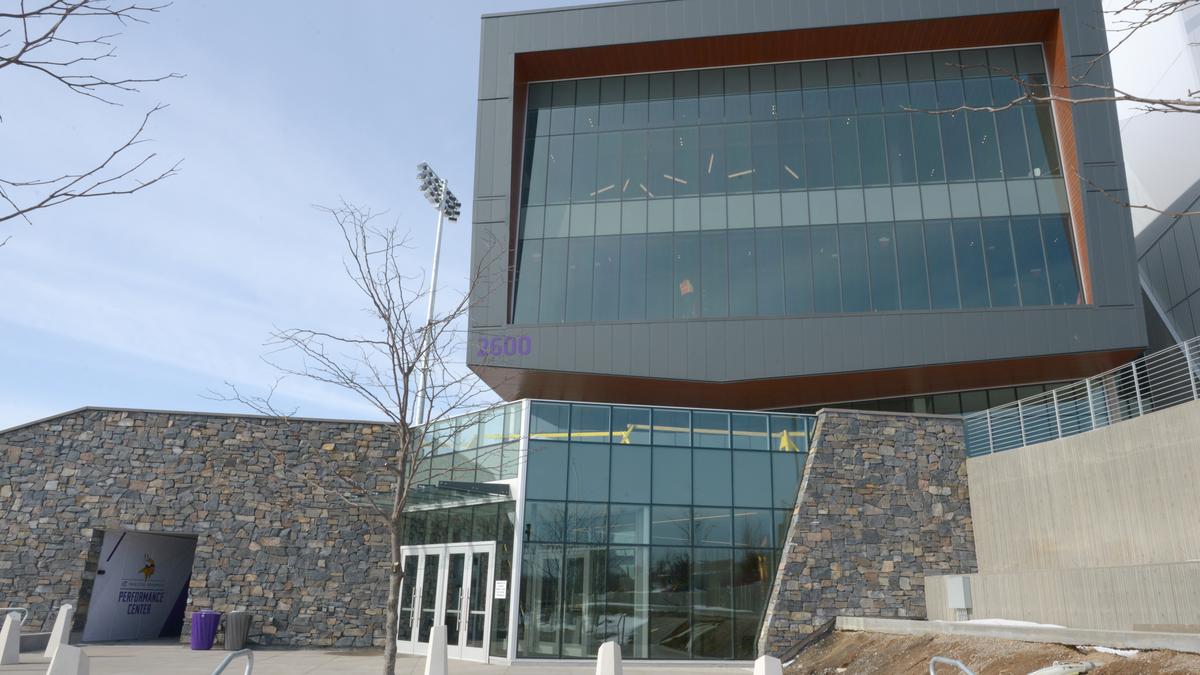 Vikings' new Eagan, MN, headquarters at 70% completion