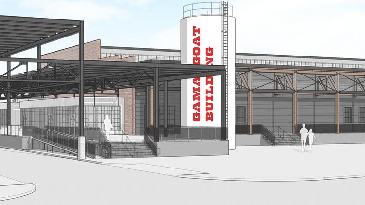The redevelopment of the building, once the site of Gama Goat truck assembly, is projected to be in the first half of 2019.