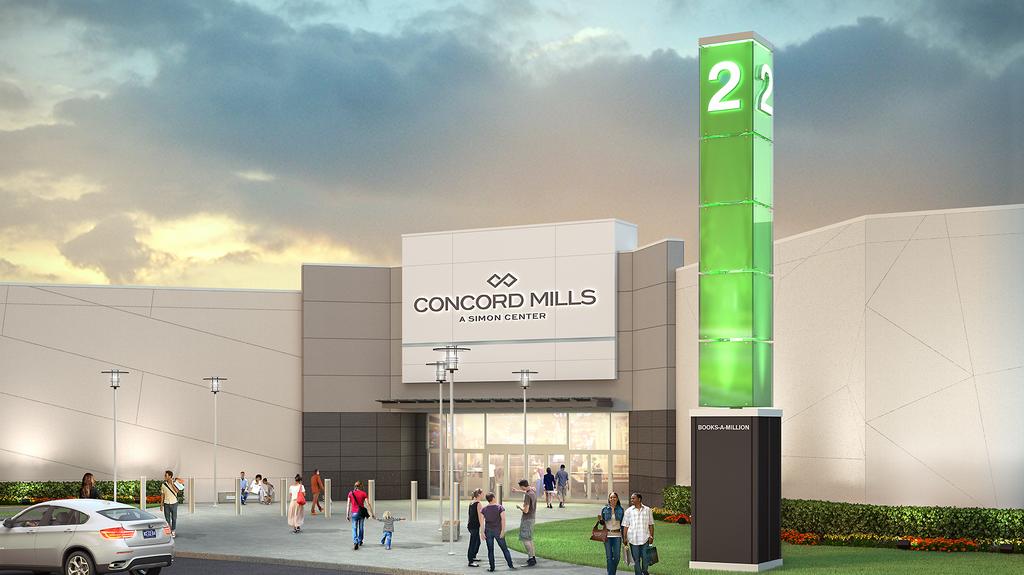 Charlotte region's Concord Mills shopping mall adds retailers Asics, True  Religion Outlet, Dazzle Up and Man Cave - Charlotte Business Journal