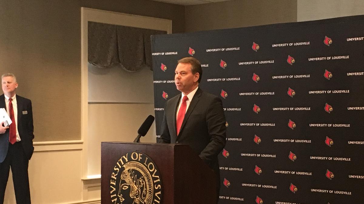New University of Louisville athletics director Vince Tyra expects new men&#39;s basketball coach ...