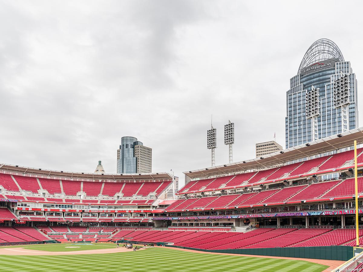 Cincinnati Reds' Great American Ballpark was designed to segment the fans