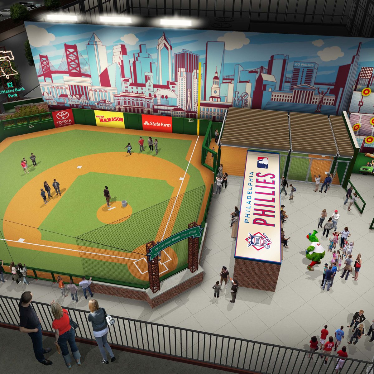 With Phillies' home opener on hold, Citizens Bank Park has become