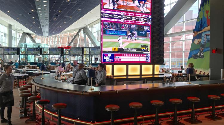 Minnesota Twins Unveil New Bar Restaurant Bat Barrel And 2018 Bat Barrel Is A New Restaurant Bar Open To All Twins Fans With