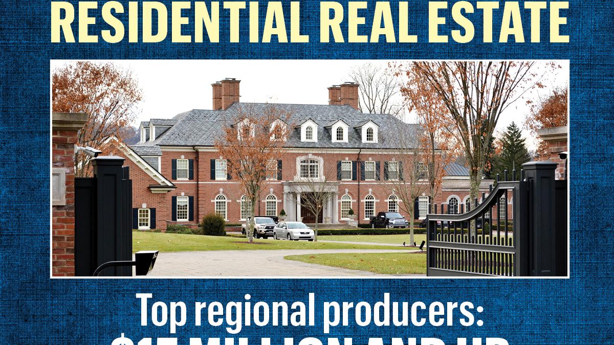 Who's Who in Residential Real Estate Topselling Realtors in 2017