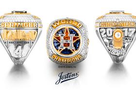  LetsPlay2 2017 HOUSTON ASTROS WORLD CHAMPIONS RING (Size 8)  Altuve $25 : Sports & Outdoors