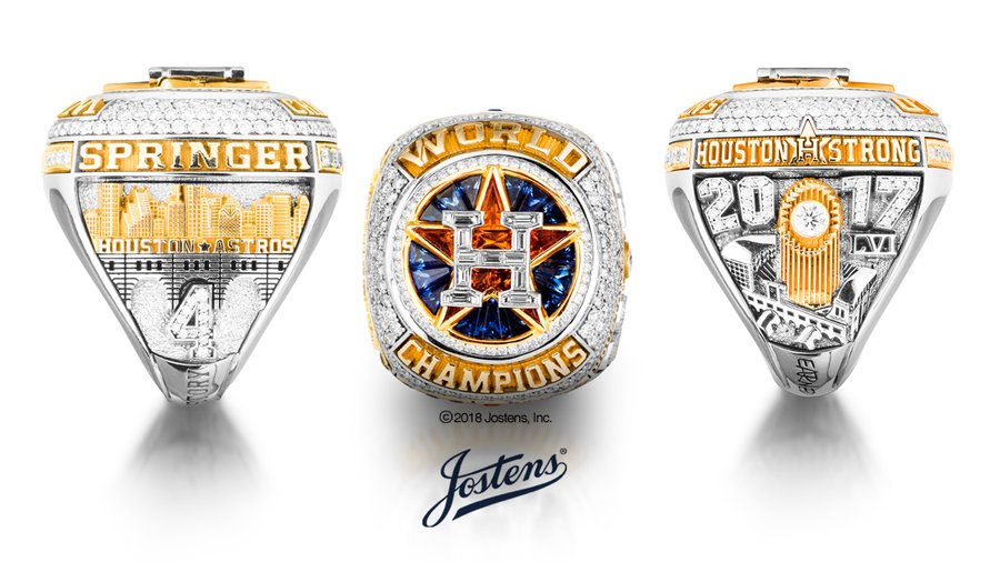 Astros' 2017 championship rings quickly go out of style