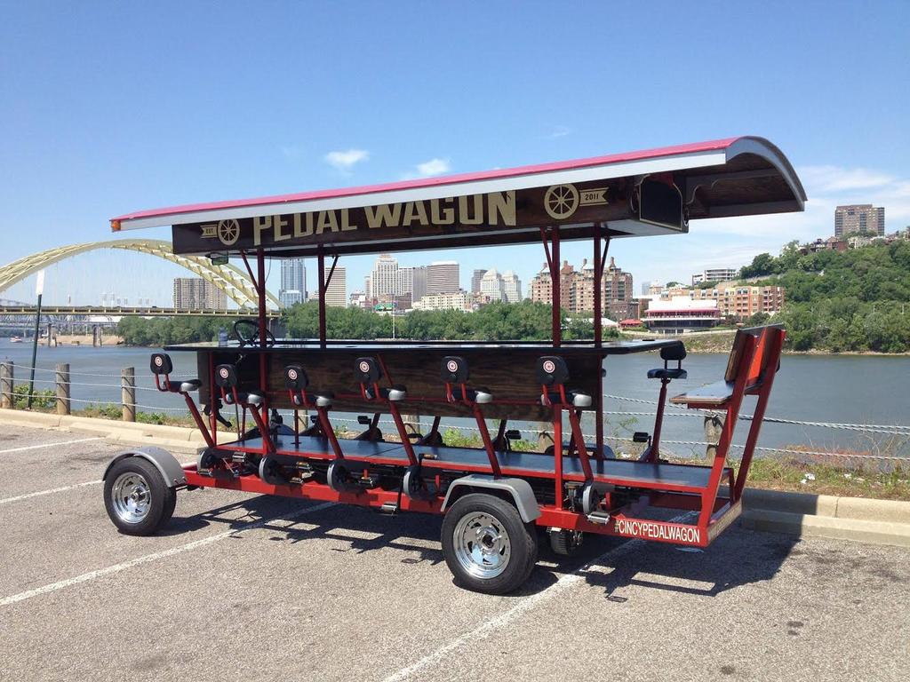 Beer store pedal wagon