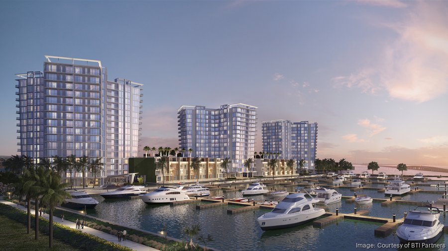 Construction begins on first condo tower in Westshore Marina District ...